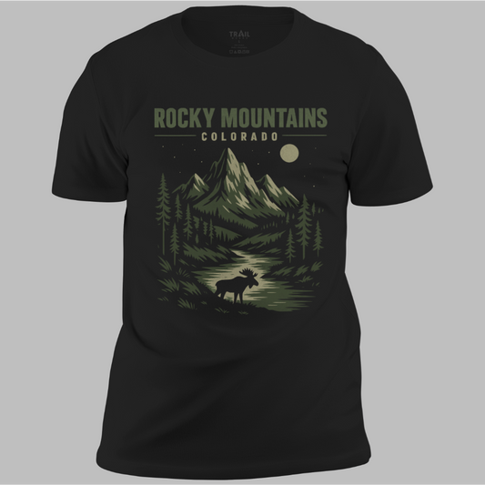 Rocky Mountains Alpine Night Tee