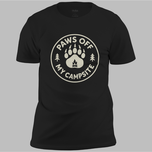 Paws Off My Campsite Tee