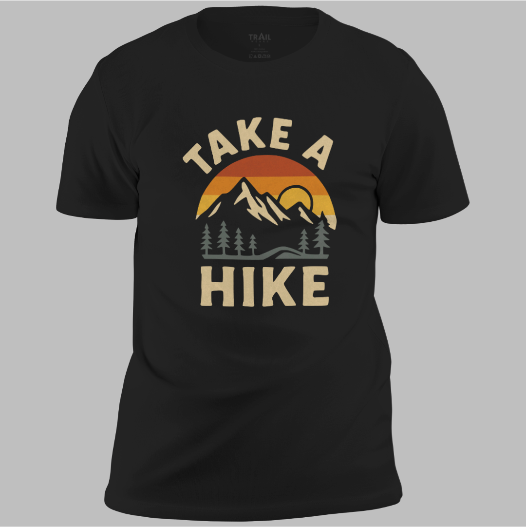 Take A Hike Retro Tee