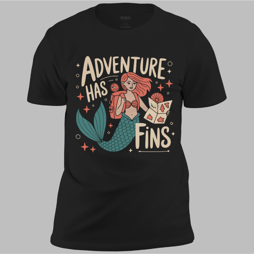 Adventure has Fins Tee