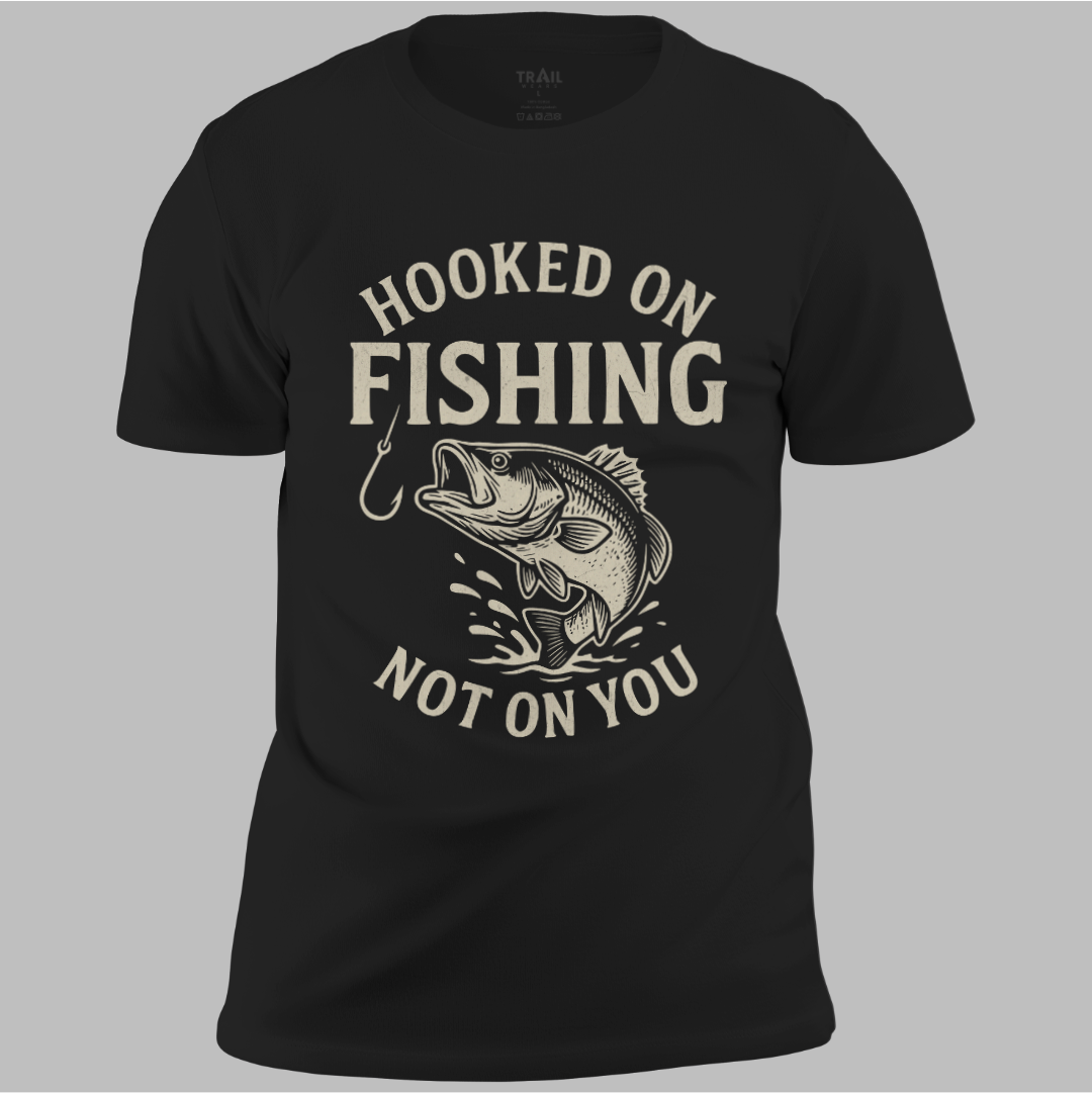 Hooked on Fishing Tee