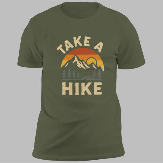 Take A Hike Retro Tee