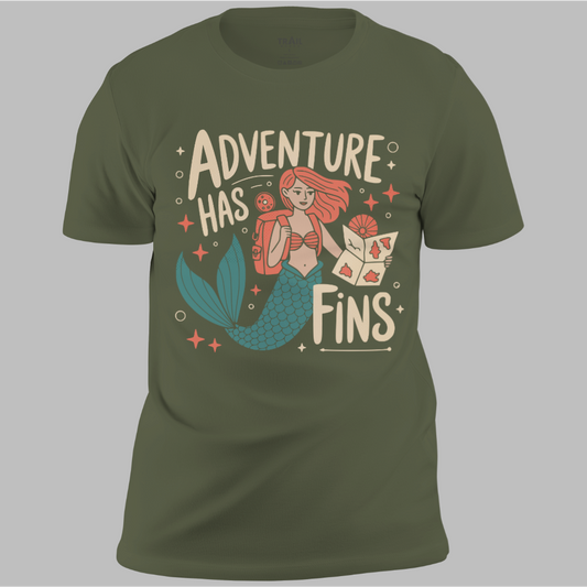 Adventure has Fins Tee