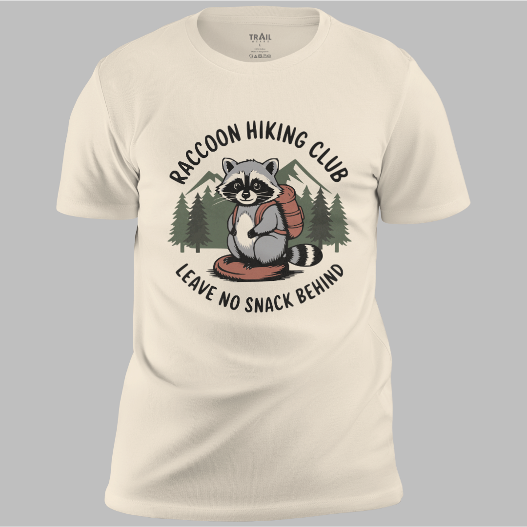 Raccoon Hiking Club Tee