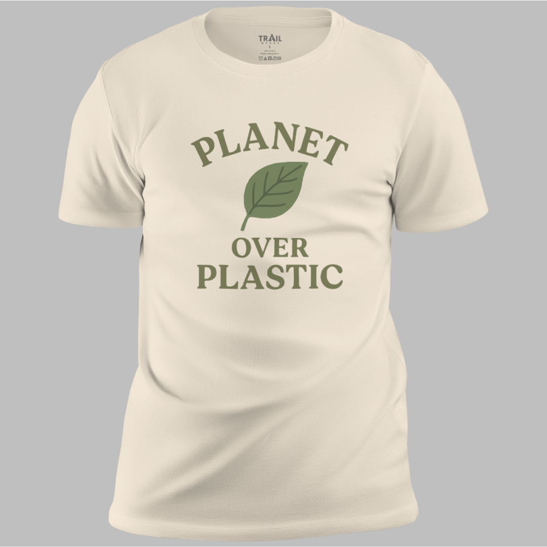 Planet Over Plastic Tee