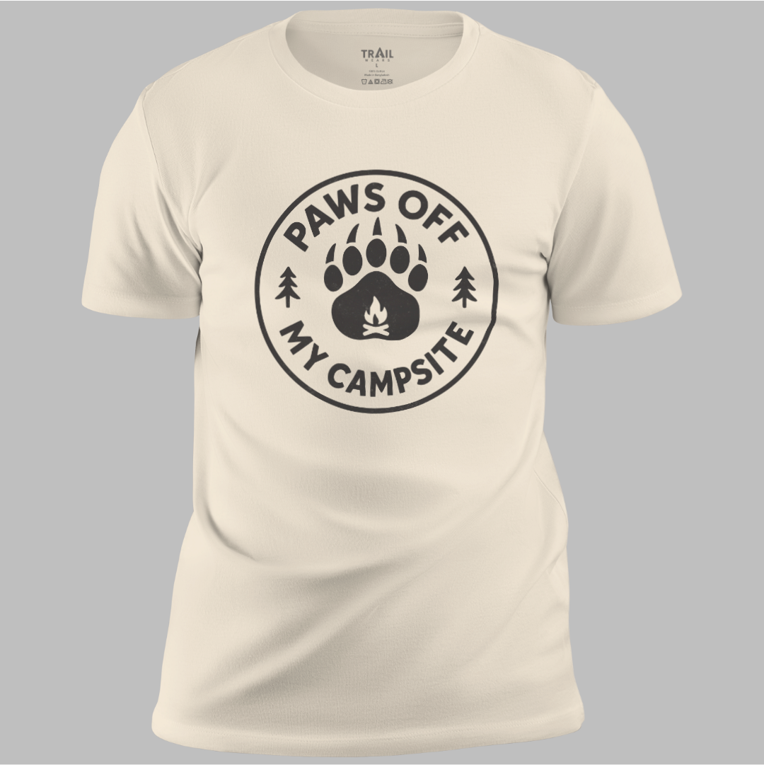 Paws Off My Campsite Tee
