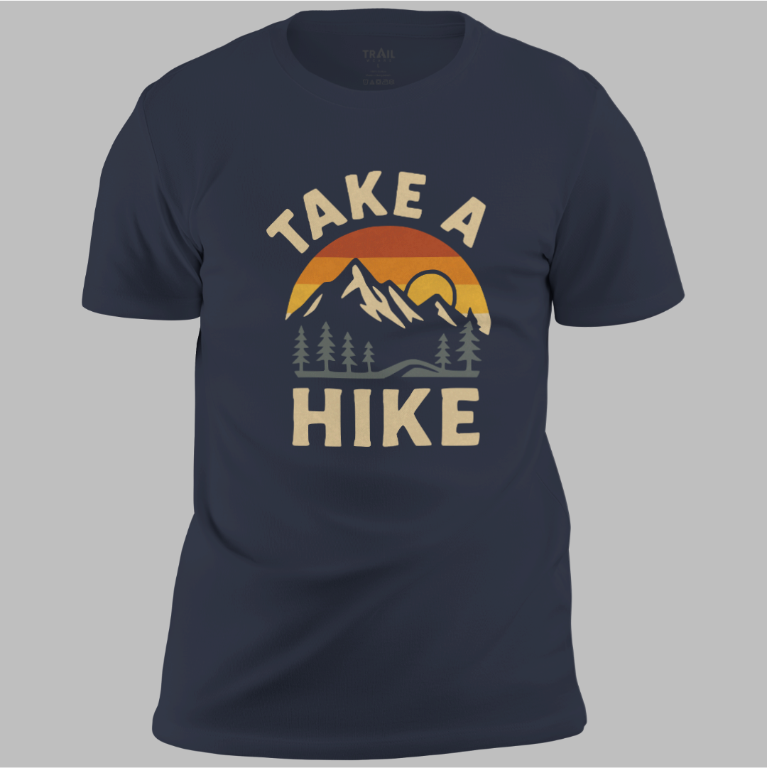 Take A Hike Retro Tee