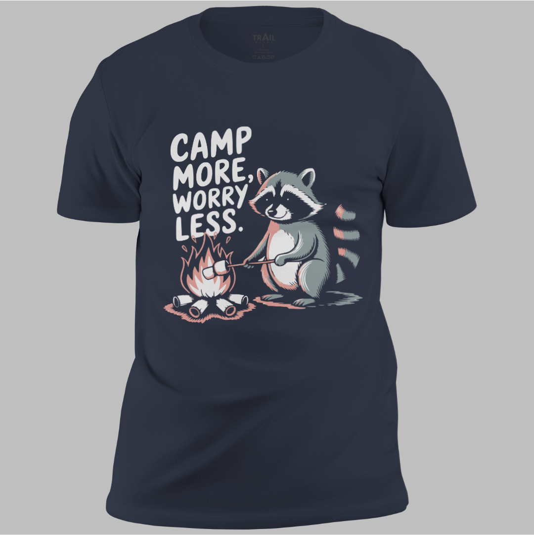 Camp More Worry Less Tee