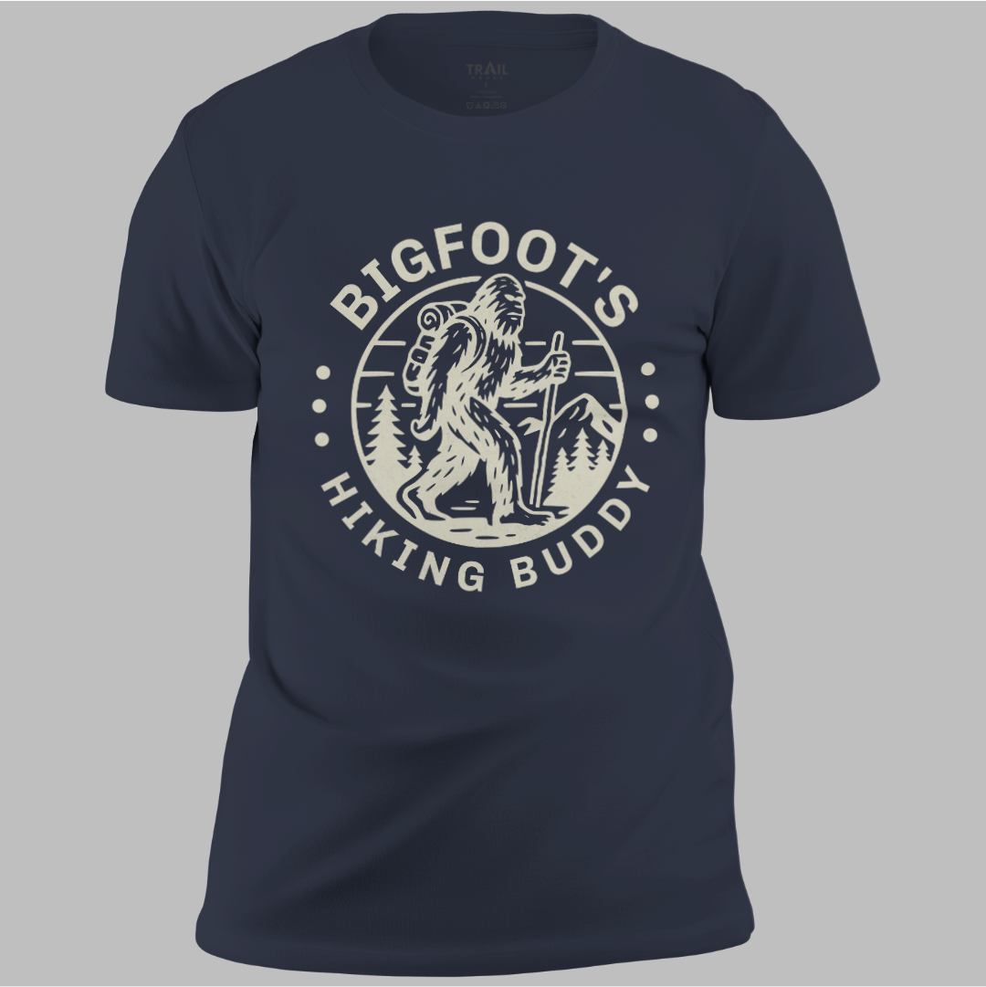 Bigfoots Hiking Buddy Tee