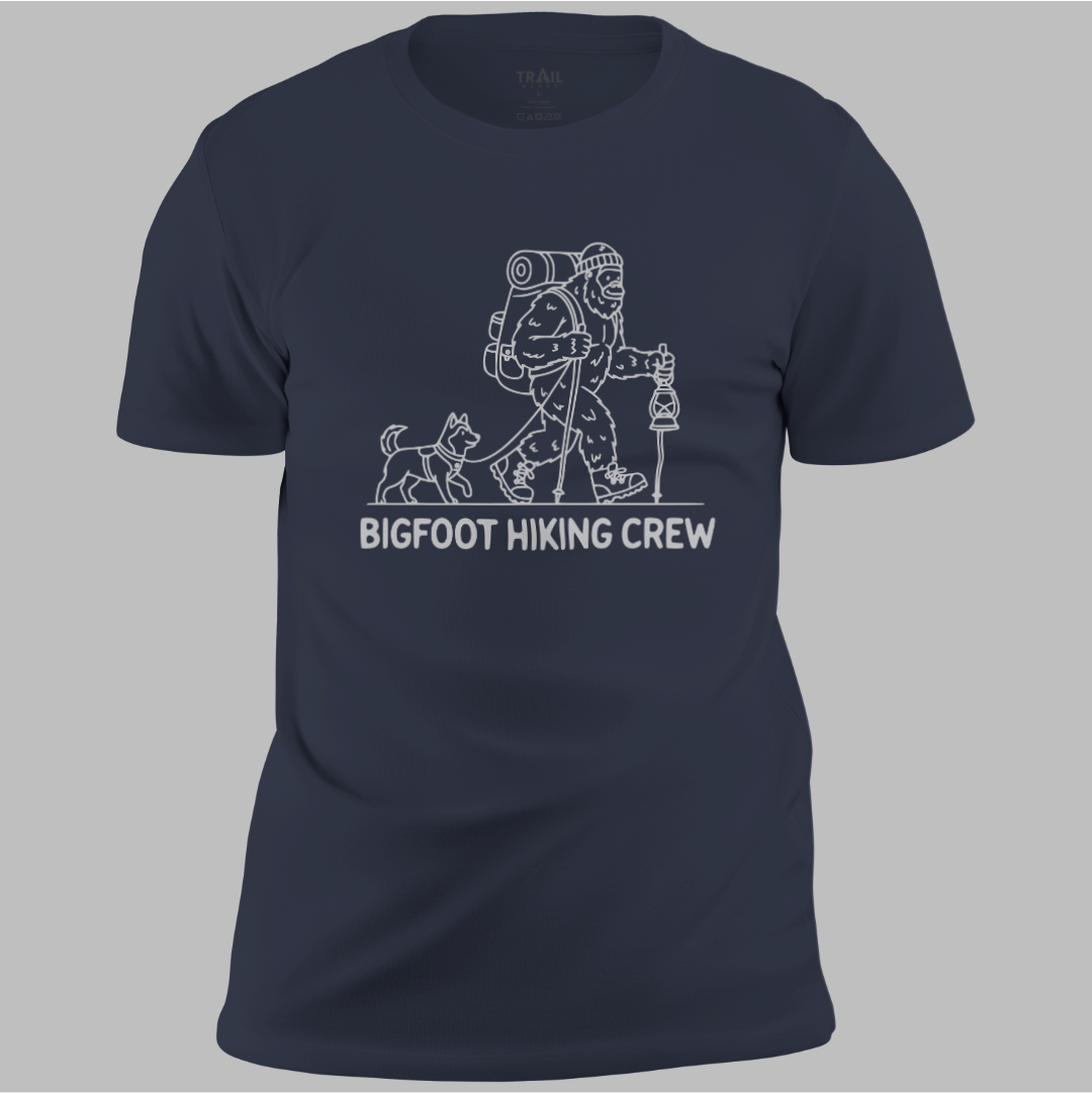 Bigfoot Hiking Crew Tee