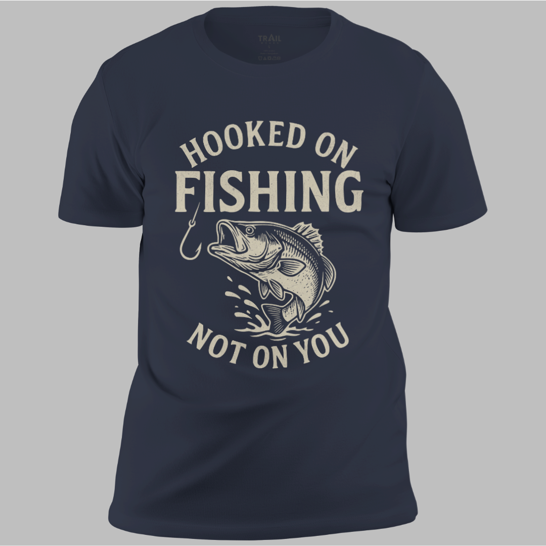Hooked on Fishing Tee