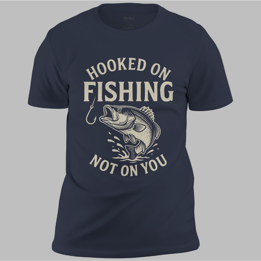Hooked on Fishing Tee