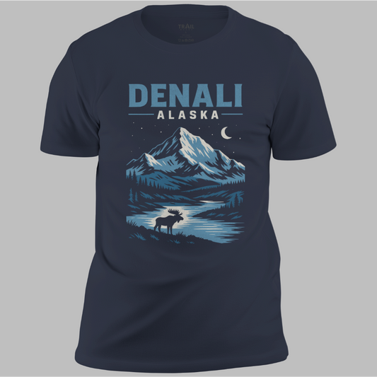 Denali Midnight Peaks Tee