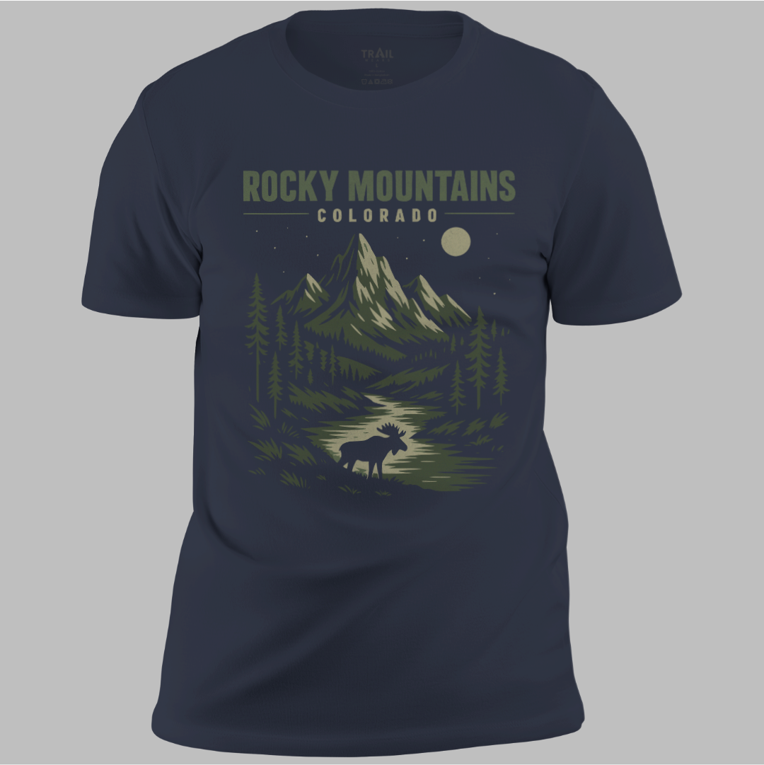 Rocky Mountains Alpine Night Tee