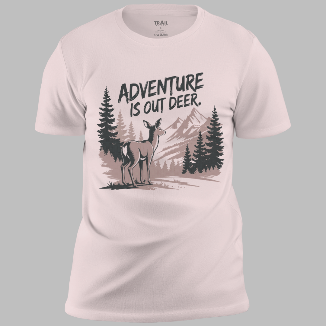 Adventure is Out Deer Tee