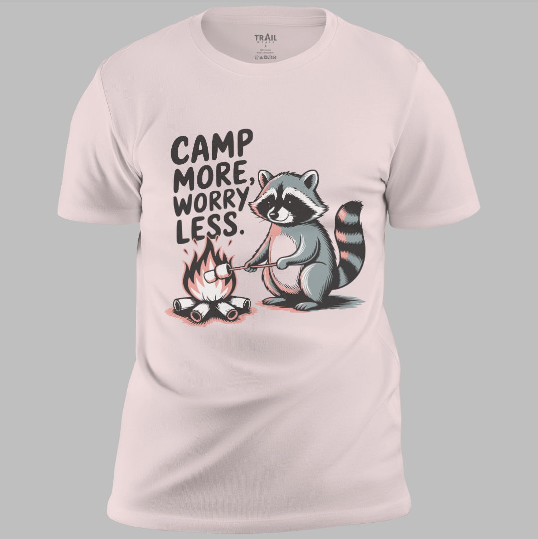 Camp More Worry Less Tee