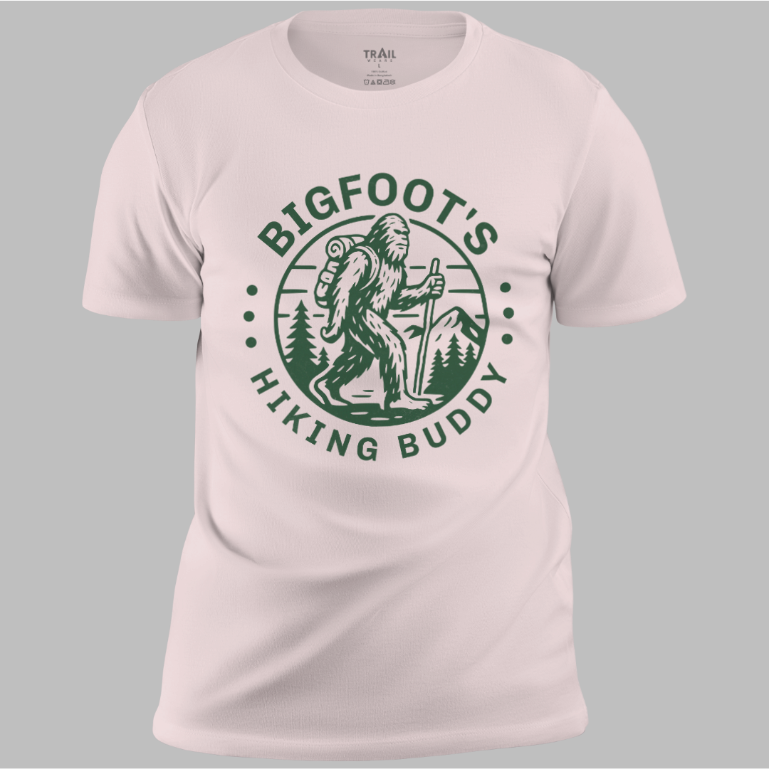 Bigfoots Hiking Buddy Tee
