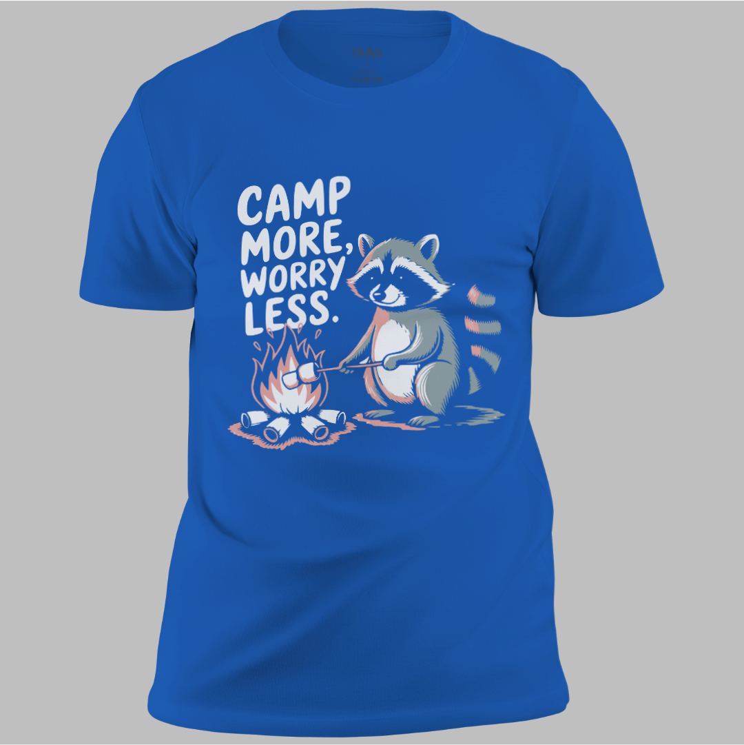 Camp More Worry Less Tee