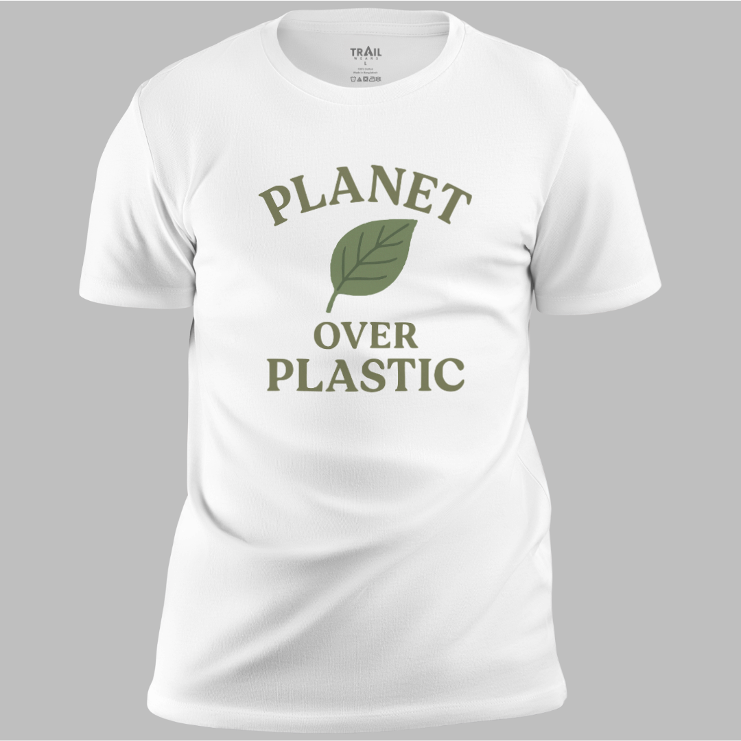 Planet Over Plastic Tee