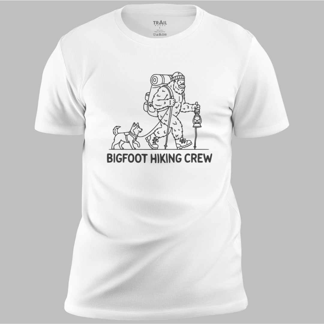 Bigfoot Hiking Crew Tee