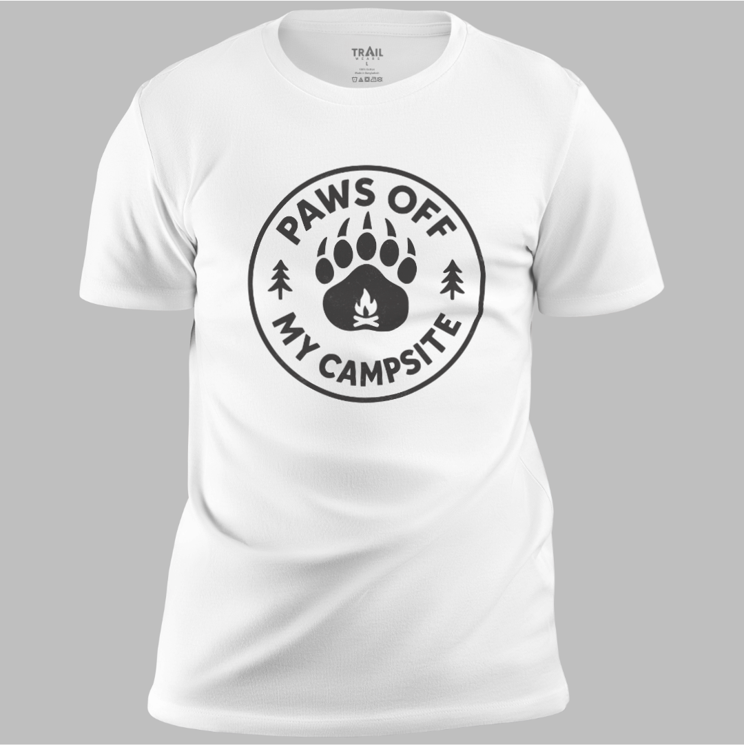 Paws Off My Campsite Tee