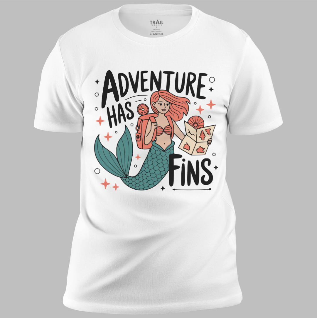 Adventure has Fins Tee