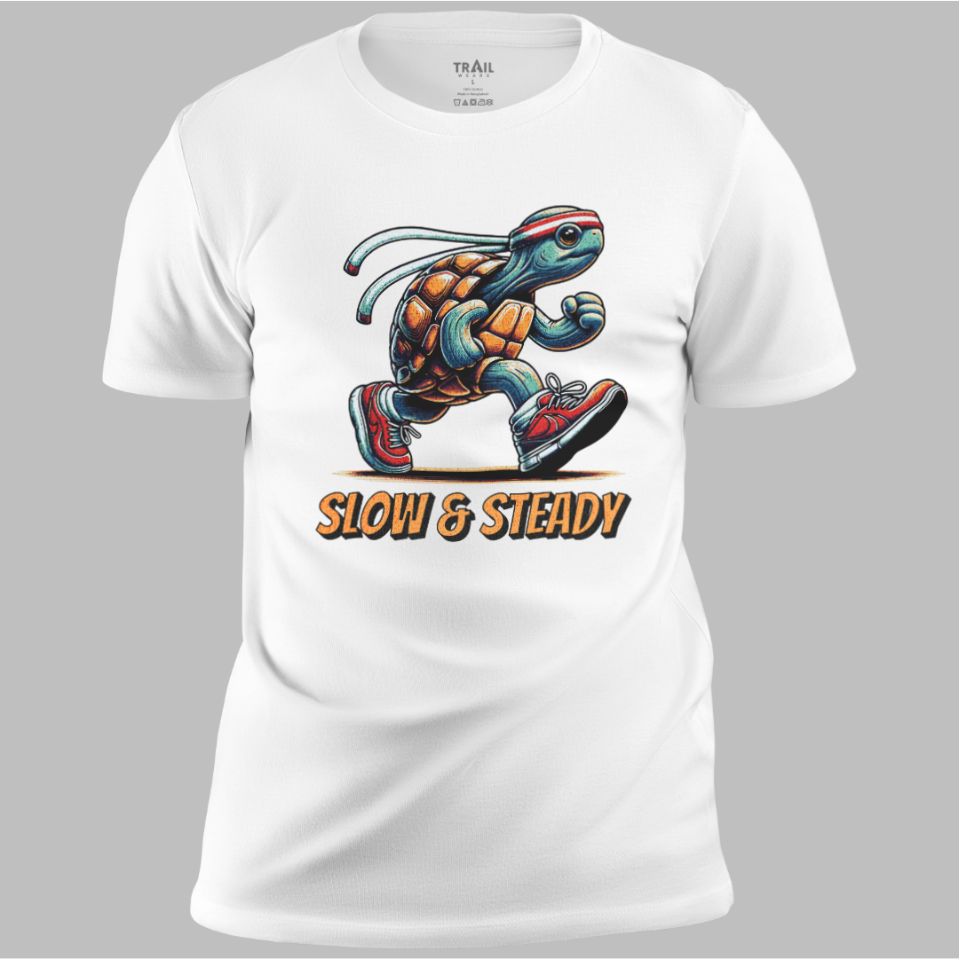 Slow and Steady Tee