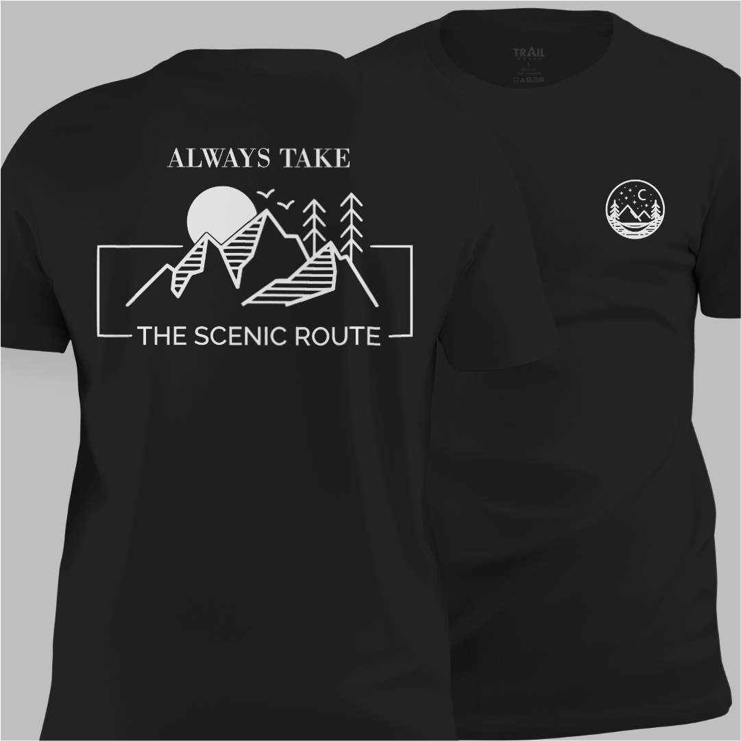 Always Take The Scenic Route Tee