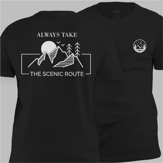 Always Take The Scenic Route Tee