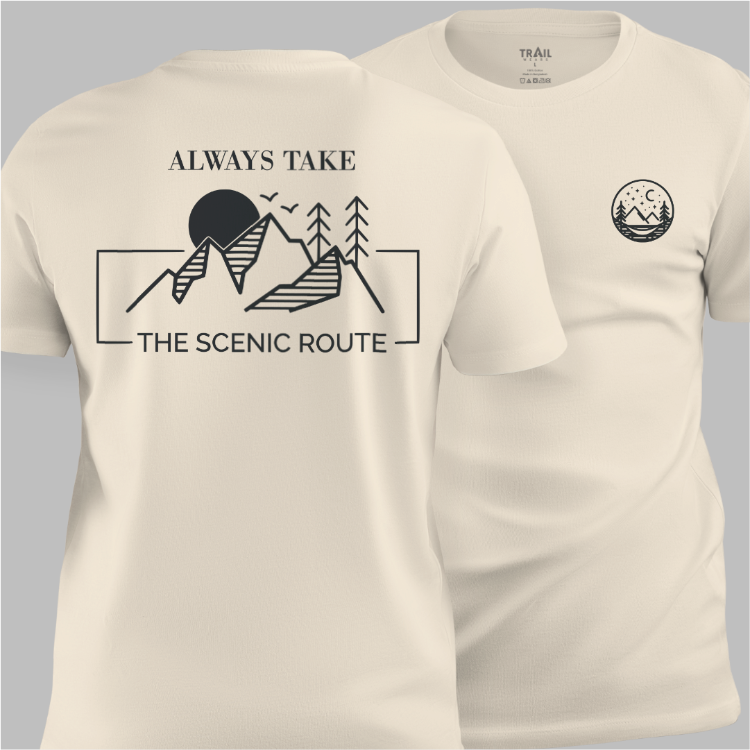 Always Take The Scenic Route Tee