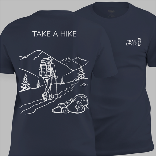 Take a Hike Uphill Tee