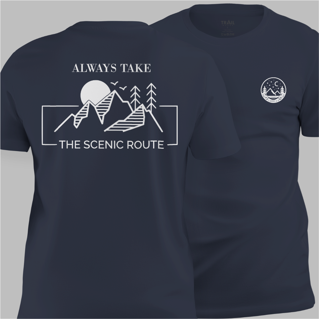 Always Take The Scenic Route Tee