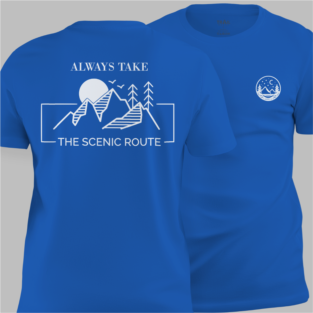 Always Take The Scenic Route Tee