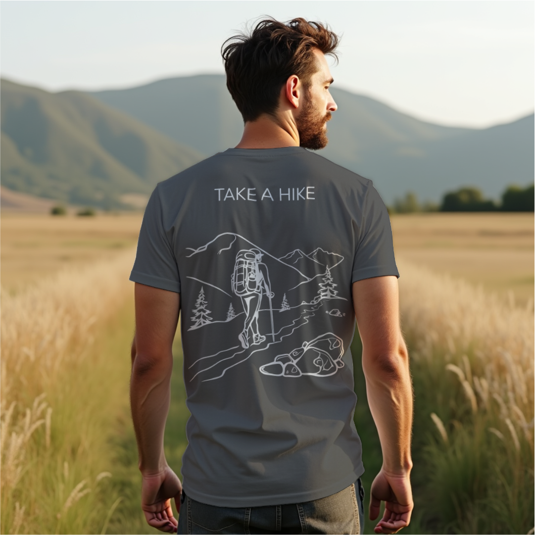Take a Hike Uphill Tee