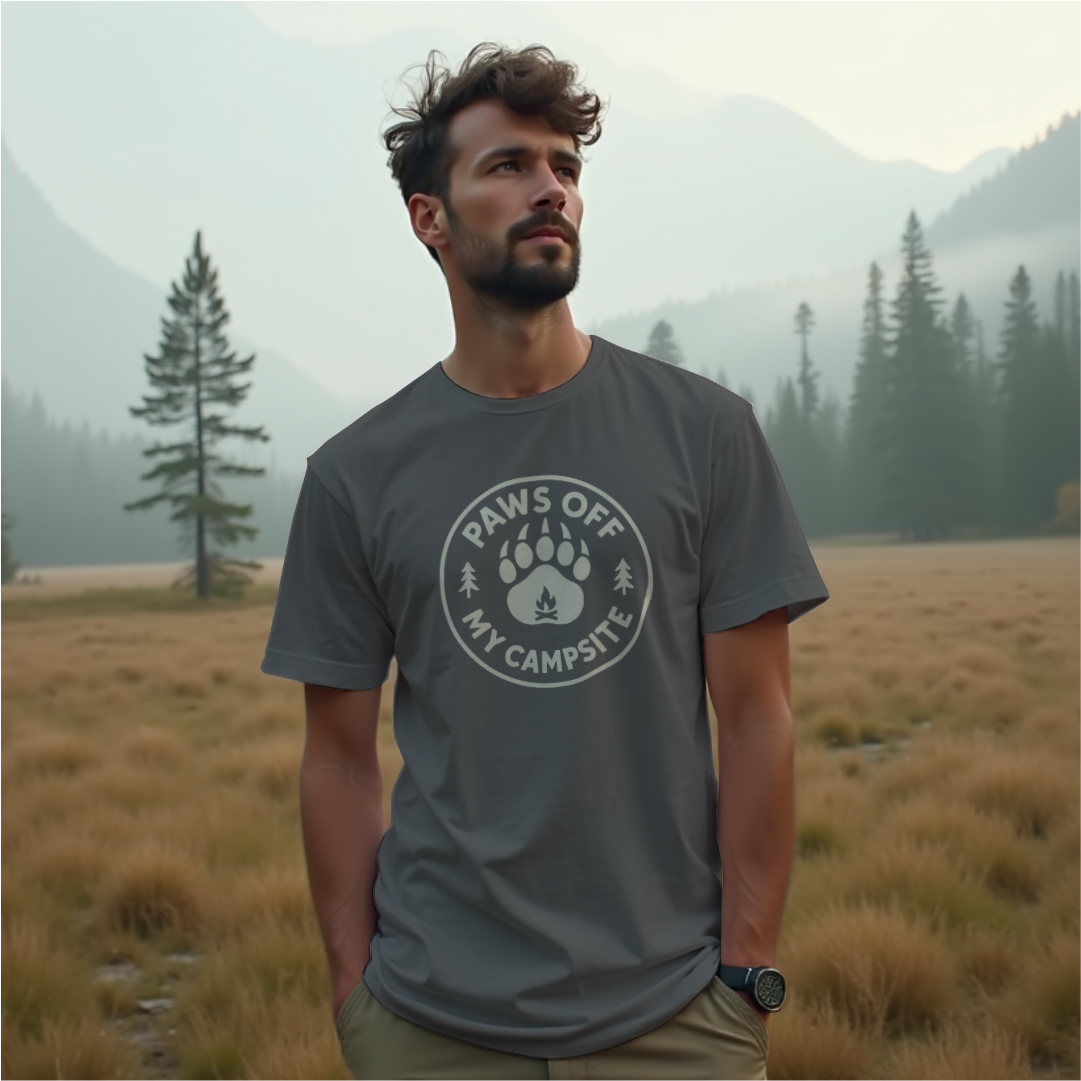Paws Off My Campsite Tee