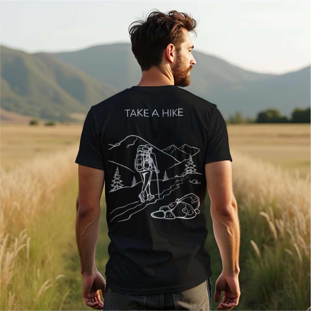 Take a Hike Uphill Tee