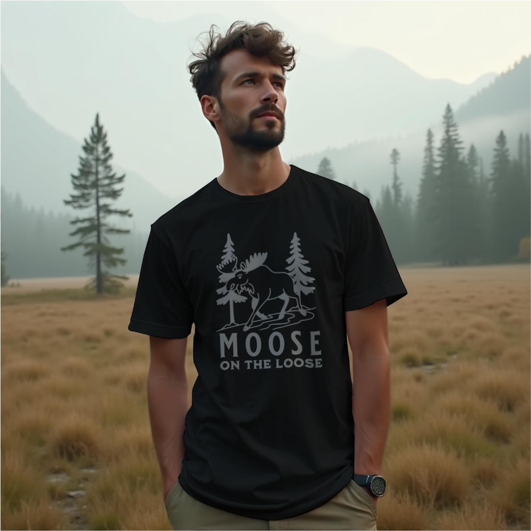 Moose On The Loose Tee