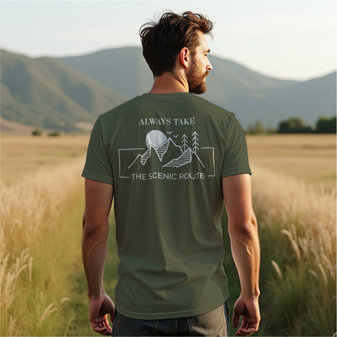 Always Take The Scenic Route Tee
