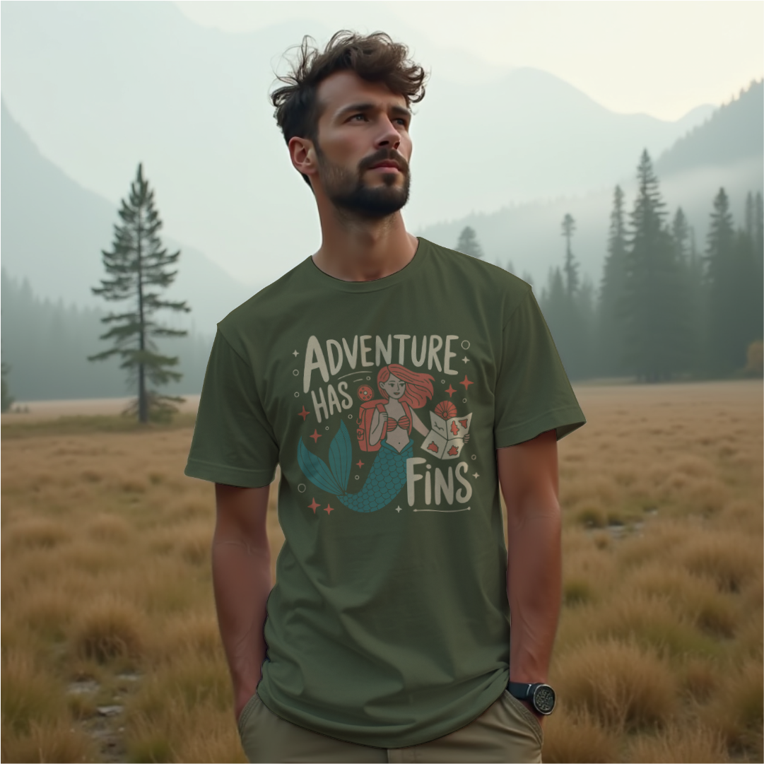 Adventure has Fins Tee