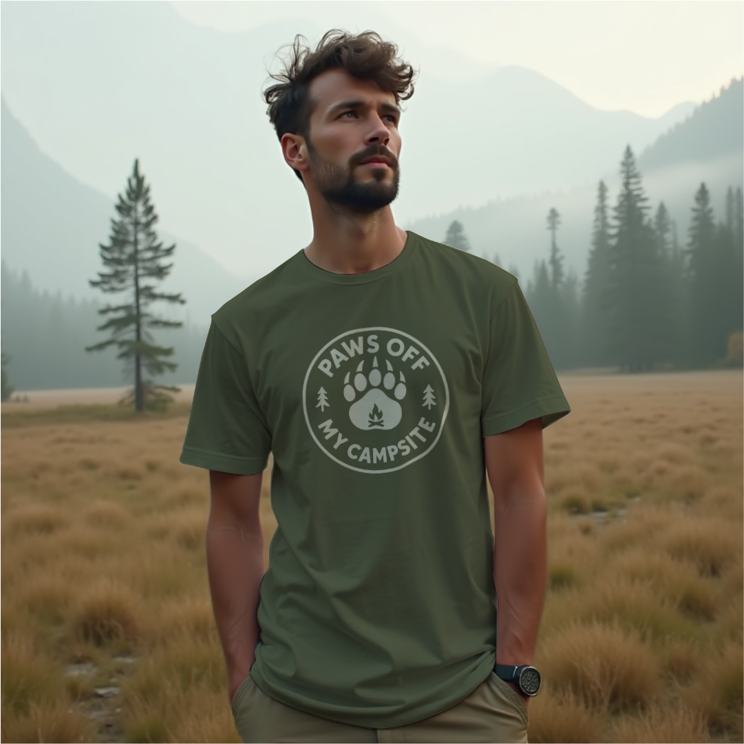 Paws Off My Campsite Tee