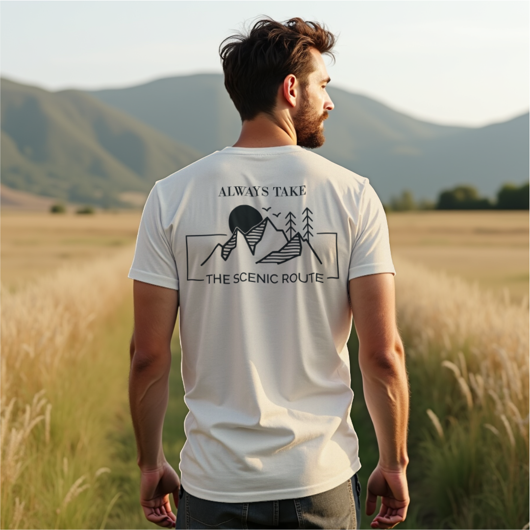 Always Take The Scenic Route Tee