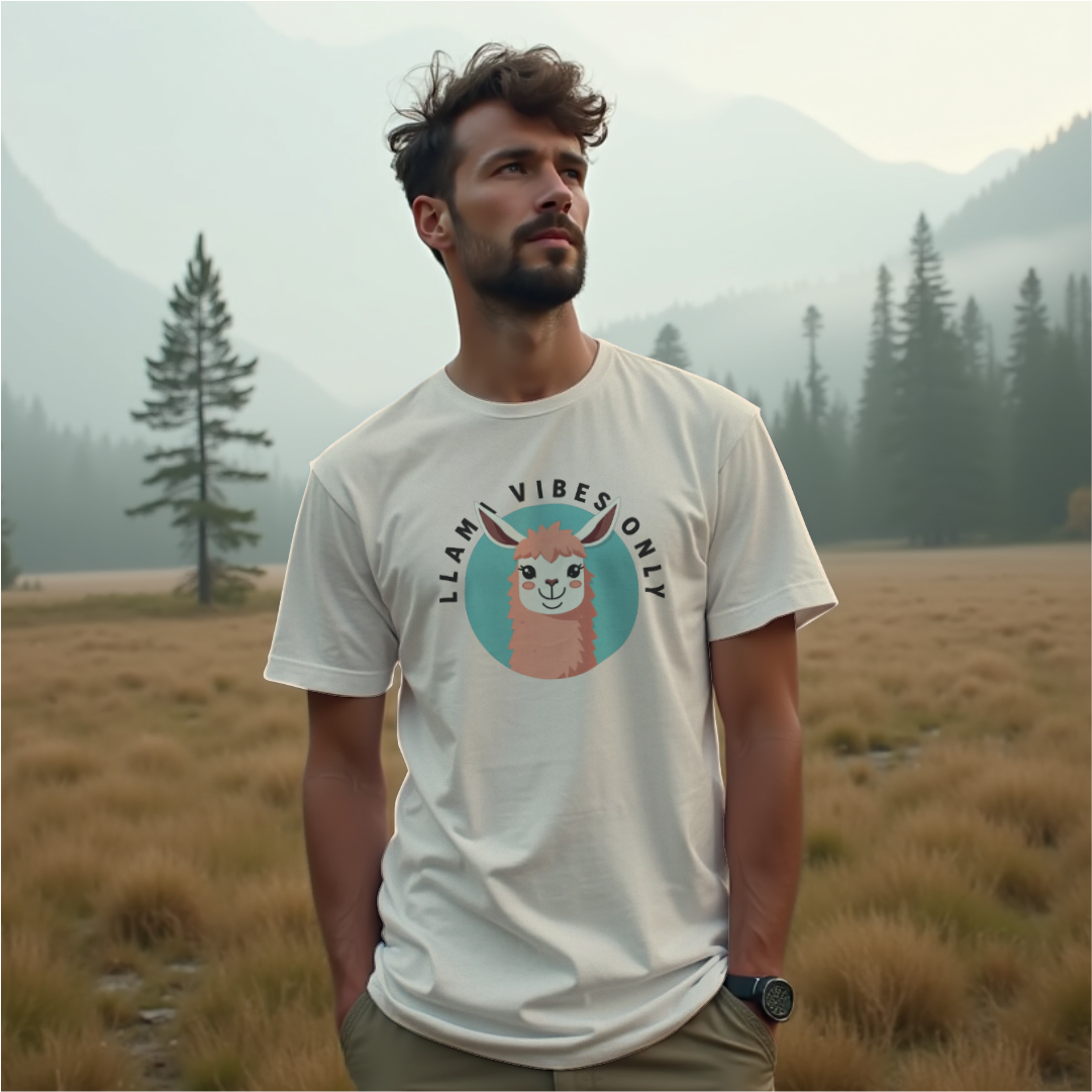 Llama Vibes Only Tee