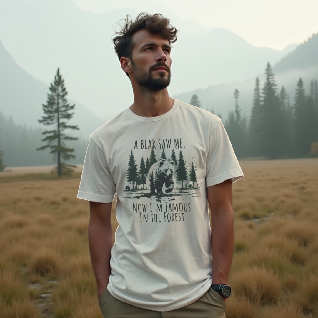 Bear Saw Me Tee