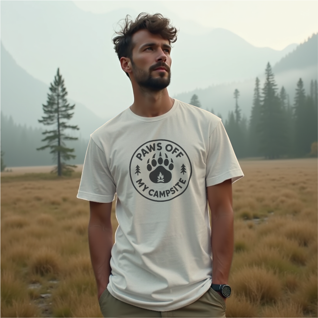 Paws Off My Campsite Tee