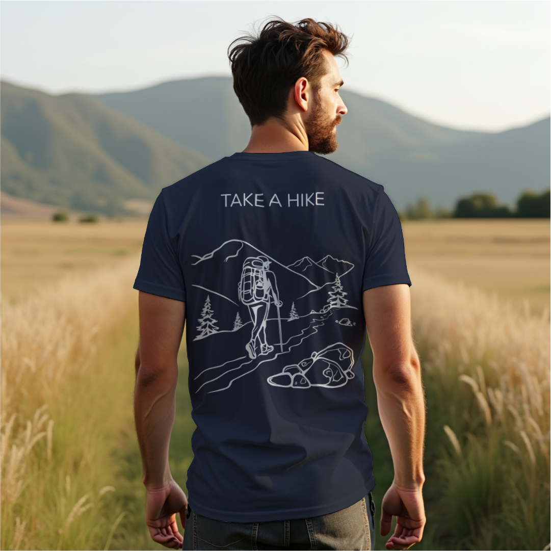 Take a Hike Uphill Tee