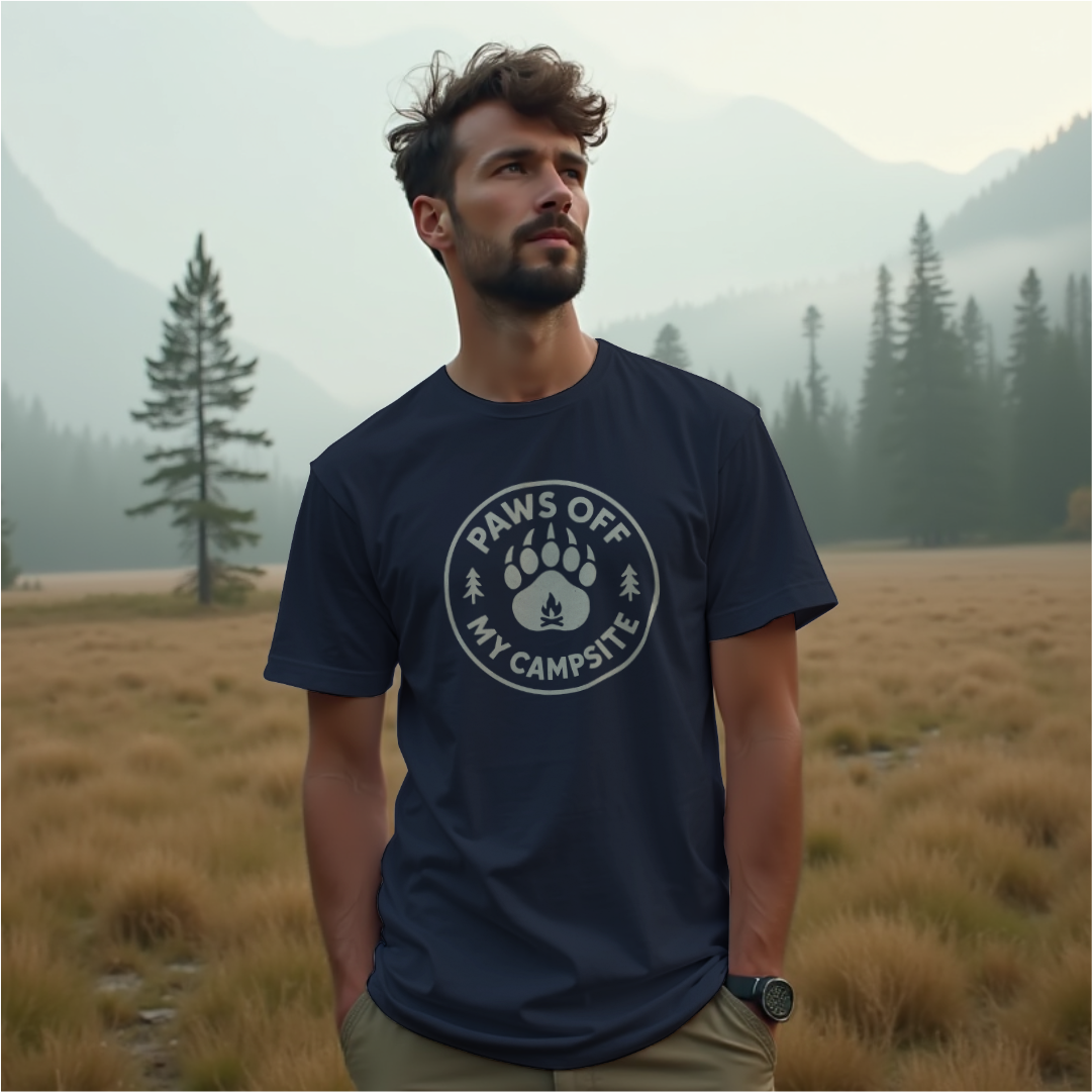 Paws Off My Campsite Tee
