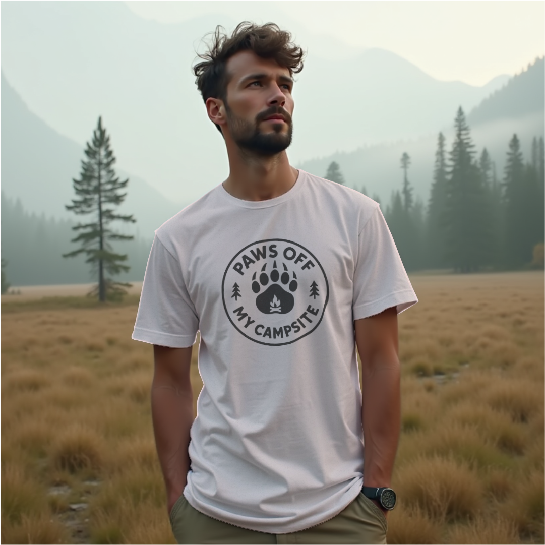 Paws Off My Campsite Tee
