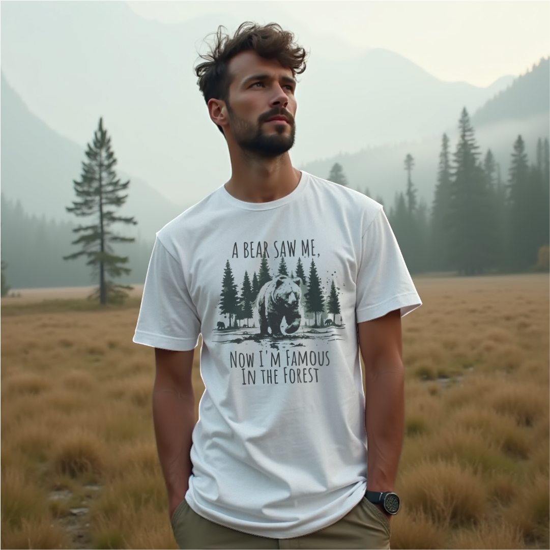 Bear Saw Me Tee