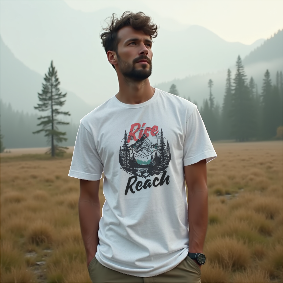 Rise and Reach Tee