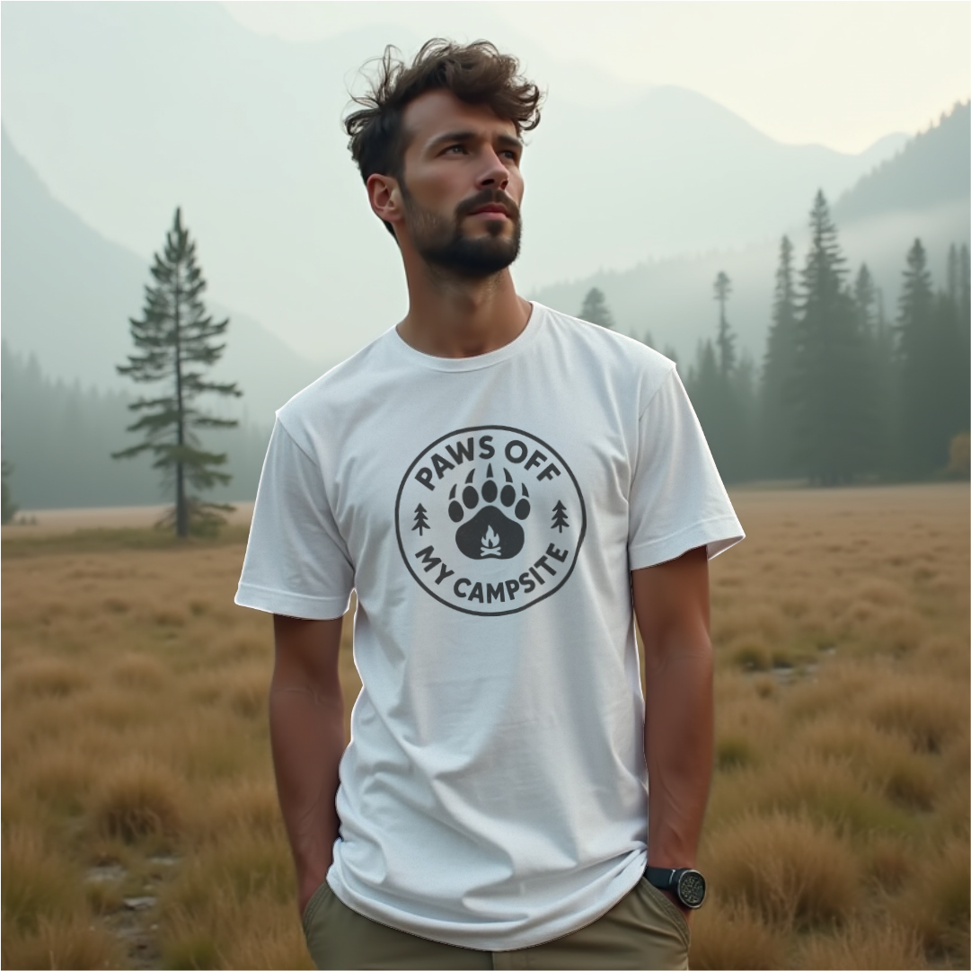 Paws Off My Campsite Tee